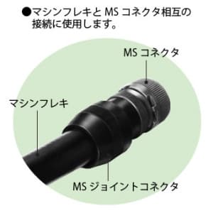 未来工業 MSジョイントコネクタ マシンフレキサイズ16 MSコネクタサイズ20・22 MSジョイントコネクタ マシンフレキサイズ16 MSコネクタサイズ20・22 MPMS-162022K 画像2