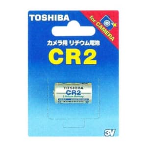 東芝 カメラ用リチウム電池 3V 10mA 850mAh 1個入 CR2G