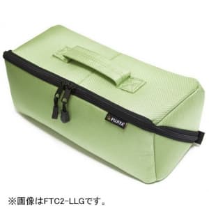 フジ矢 【生産完了品】ヒッポケース 布製工具ケース L サイズ:340×130×130mm ライトグリーン FTC2-LLG