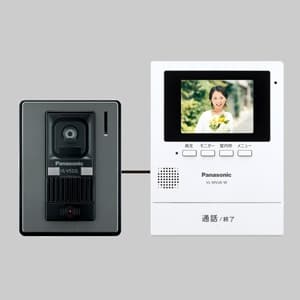 【生産完了品】テレビドアホン 3.5型ワイドカラー 電源コード式 録画機能搭載 VL-SV26KL-W