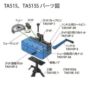 TA515S (タスコ)｜ベンダー｜工具・作業用品｜電材堂【公式】