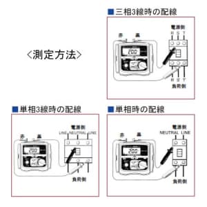 タスコ 漏電遮断機テスタ 小型・軽量タイプ 漏電遮断機テスタ 小型・軽量タイプ TA452RD 画像2