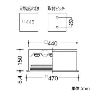 DF-2861 (山田照明)｜直付スクエア器具｜業務用照明器具｜電材堂【公式】