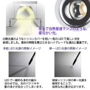 山田照明 LEDダウンライト 取付穴φ125mm 埋込高160mm 昼白色相当 定格光束1814lm FHT42W相当 ホワイト LEDダウンライト 取付穴φ125mm 埋込高160mm 昼白色相当 定格光束1814lm FHT42W相当 ホワイト DD-3210-N 画像3