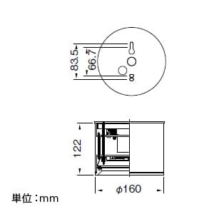 山田照明 【生産完了品】LED軒下シーリング 防雨型 昼白色相当 定格光束940lm 白熱100W相当シルバー LED軒下シーリング 防雨型 昼白色相当 定格光束940lm 白熱100W相当シルバー AD-2500-N 画像3