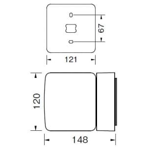 AD-2596-L (山田照明)｜壁面取付タイプ｜住宅用照明器具｜電材堂【公式】