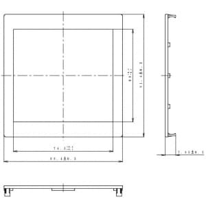 パナソニック 化粧カバー 2連接穴用 ホワイト 化粧カバー 2連接穴用 ホワイト WTF3122W 画像2