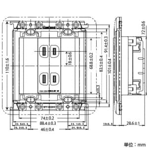 パナソニック ホーム保安灯専用埋込コンセント 15A 125V ベージュ ホーム保安灯専用埋込コンセント 15A 125V ベージュ WTF40944F 画像2