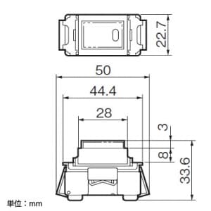 パナソニック フルカラー 埋込ネーム押釦 b接点 10A 300V グレー フルカラー 埋込ネーム押釦 b接点 10A 300V グレー WN5460H 画像2