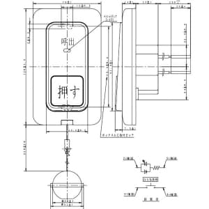 パナソニック 埋込防沫形プルスイッチ付押釦スイッチ パイロットランプ ON保持形 AC・DC両用 埋込防沫形プルスイッチ付押釦スイッチ パイロットランプ ON保持形 AC・DC両用 WS6677 画像3