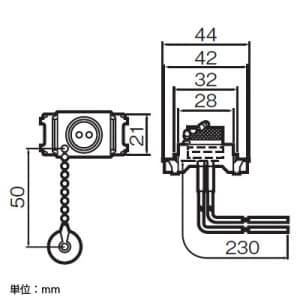 パナソニック フルカラー にぎり釦専用埋込コンセント 0.1A 30V ホワイト フルカラー にぎり釦専用埋込コンセント 0.1A 30V ホワイト WN4491SW 画像2