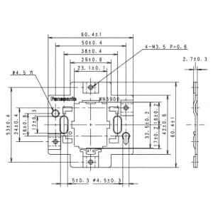 パナソニック フルカラー ミニ埋込取付枠 フルカラー ミニ埋込取付枠 WN3900 画像3