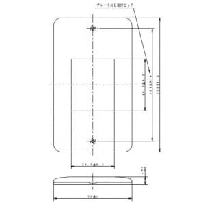 パナソニック フルカラー モダンコンセントプレート 角型 ダークベージュ フルカラー モダンコンセントプレート 角型 ダークベージュ WN6021Y 画像3