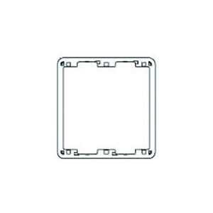 パナソニック フルカラー モダン並型継枠 2連用 厚さ6mm ミルキーホワイト WN8073W