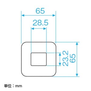 パナソニック フルカラー ホテル用プレート 1コ用 ミルキーホワイト フルカラー ホテル用プレート 1コ用 ミルキーホワイト WNH9101 画像2