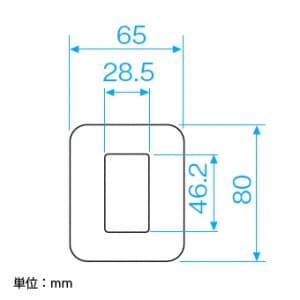 パナソニック フルカラー ホテル用プレート 2コ用 ミルキーホワイト フルカラー ホテル用プレート 2コ用 ミルキーホワイト WNH9102 画像2