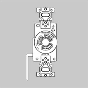 パナソニック フルカラー 埋込引掛接地コンセント 接地リード線付 チョコ 15A 125V WF2315A1