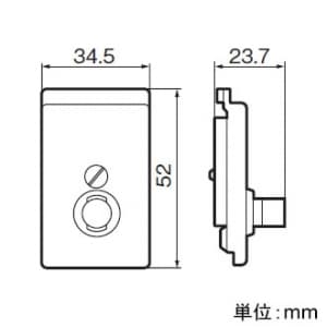 パナソニック ケースウェイはめ込み アースターミナル ケースウェイはめ込み アースターミナル WK7840 画像2