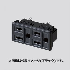 パナソニック 機器用はめ込み接地ダブルコンセント 15A 125V ミルキーホワイト WCF1042W