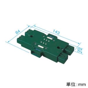 パナソニック ハーネスジョイントボックス2形 3心 ハーネス4分岐 送り付 20A 125V グリーン ハーネスジョイントボックス2形 3心 ハーネス4分岐 送り付 20A 125V グリーン WJ5497G 画像2