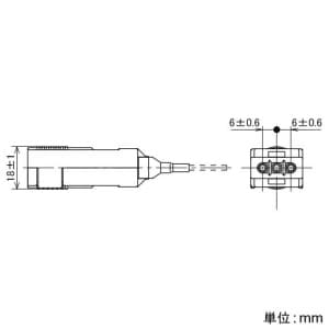 パナソニック 絶縁ホルダー付3心棒型圧着端子 フル端子側面型 VCT3.5〜5.5&#13215;用 絶縁ホルダー付3心棒型圧着端子 フル端子側面型 VCT3.5〜5.5&#13215;用 WV2204K 画像3