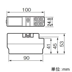 パナソニック 信号線雷サージ防護ユニット 分電盤用 信号線雷サージ防護ユニット 分電盤用 WR3925 画像2