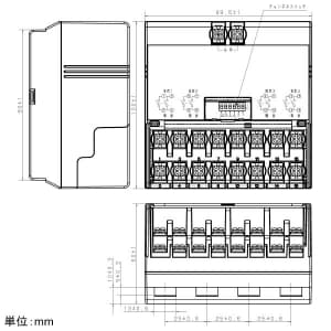 パナソニック ターミナルユニット付 6Aリレーユニット 両切 分電盤用 4回路用 ターミナルユニット付 6Aリレーユニット 両切 分電盤用 4回路用 WR34179 画像2