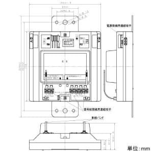 パナソニック 増幅器 天井用 フル端子ジョイント形 入力100V 増幅器 天井用 フル端子ジョイント形 入力100V WR3915 画像2