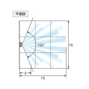 OPTEX LEDセンサーライト 調光タイプ LED白色(クールホワイト) LEDセンサーライト 調光タイプ LED白色(クールホワイト) LC-3300SC90DPRO 画像2