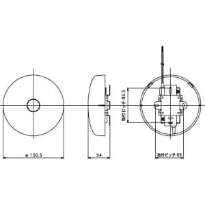 OPTEX 警報ベル 赤色タイプ 警報ベル 赤色タイプ BL-1 画像2