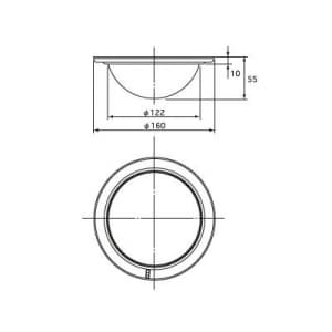 OPTEX 屋内用パッシブセンサー 天井取付・汎用型 12m立体警戒 屋内用パッシブセンサー 天井取付・汎用型 12m立体警戒 JX-12W 画像3