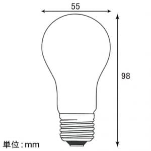 アサヒ バルーンカラー球 PS55 110V40W 口金:E26 レッド バルーンカラー球 PS55 110V40W 口金:E26 レッド バルーンPS55E26110V-40Wレッド 画像2