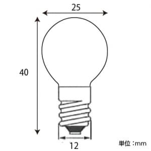 アサヒ 【お買い得品 50個セット】パイロットランプ G25 110V15W 全光束:80lm 口金:E12 クリヤー 【お買い得品 50個セット】パイロットランプ G25 110V15W 全光束:80lm 口金:E12 クリヤー G25E12110V-15W(C)_50set 画像3