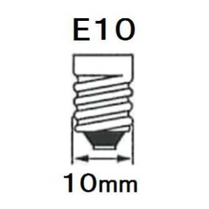 アサヒ パイロットランプ G14 12V8W 口金:E10 クリヤー パイロットランプ G14 12V8W 口金:E10 クリヤー G14E1012V-8W 画像3