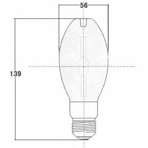 江東電気 【生産完了品】【ケース販売特価 12個セット】メタルハライドランプ MP型 100W 全光束8100lm 色温度3700K 口金E26 【ケース販売特価 12個セット】メタルハライドランプ MP型 100W 全光束8100lm 色温度3700K 口金E26 MP100W/F/U/4K_set 画像2