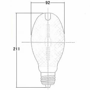 江東電気 【生産完了品】【ケース販売特価 12個セット】メタルハライドランプ MP型 350W 全光束34500lm 色温度3200K 口金E39 【ケース販売特価 12個セット】メタルハライドランプ MP型 350W 全光束34500lm 色温度3200K 口金E39 MP350W/F/BU/3K_set 画像2