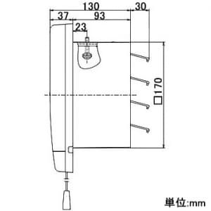 高須産業 台所用・一般用換気扇 スタンダードタイプ 15cm 連動式シャッター 4枚羽 台所用・一般用換気扇 スタンダードタイプ 15cm 連動式シャッター 4枚羽 FTD-150 画像3