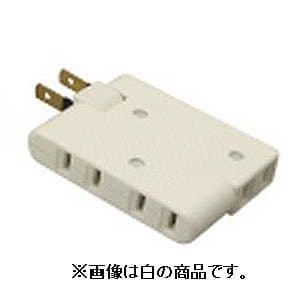 明工社 コーナータップ 耐トラッキングタイプ 15A 125V 黒 コーナータップ 耐トラッキングタイプ 15A 125V 黒 MR7540B