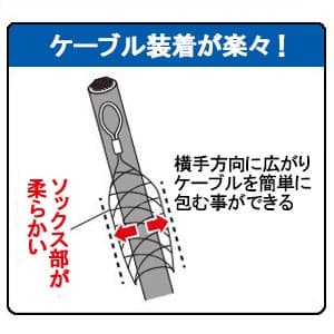 DSGK-60 (ジェフコム)｜ケーブルグリップ・より戻し｜工具・作業用品