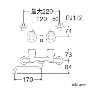 K11K-LH (三栄水栓製作所)｜混合栓｜管材｜電材堂【公式】