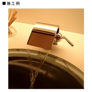 SANEI シングルワンホール洗面混合栓 節水水栓 ポップアップ・ゴム栓なし フラット吐水 吐水口高さ:67mm 寒冷地用 EDDIES シングルワンホール洗面混合栓 節水水栓 ポップアップ・ゴム栓なし フラット吐水 吐水口高さ:67mm 寒冷地用 EDDIES K4790NJK 画像2