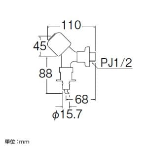 JY143CTV-1-13 (三栄水栓製作所)｜単水栓｜管材｜電材堂【公式】