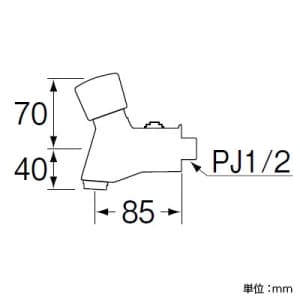 Y196C-13 (三栄水栓製作所)｜単水栓｜管材｜電材堂【公式】