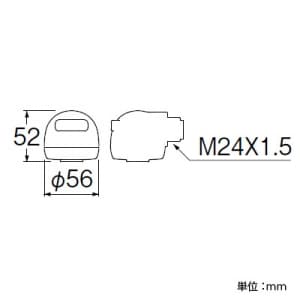 SANEI シャワーヘッド 逆止弁コア付 シャワー・整流切替 シャワーヘッド 逆止弁コア付 シャワー・整流切替 PS81-80XV-SW 画像2