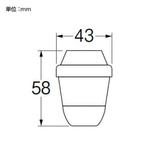 SANEI クリーンウォーター キッチン用 取付(16〜19mm口径丸型パイプ) スチロール樹脂、塩化ビニル樹脂製 クリーンウォーター キッチン用 取付(16〜19mm口径丸型パイプ) スチロール樹脂、塩化ビニル樹脂製 PM725 画像3