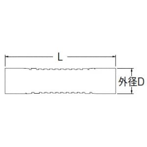 SANEI 排水フレキ 排水用品 VPパイプ呼び径:50 排水フレキ 排水用品 VPパイプ呼び径:50 H644-50X500 画像2