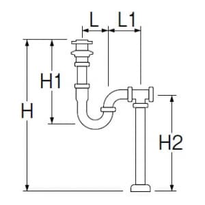 H7010-32 (三栄水栓製作所)｜洗面用品｜管材｜電材堂【公式】