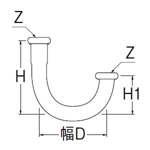 H70-670-25X140 (三栄水栓製作所)｜洗面用品｜管材｜電材堂【公式】