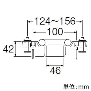 SANEI 床フランジ 小便器用 トイレ用 VU・VP兼用 床・壁兼用 ステンレスボルト付 床フランジ 小便器用 トイレ用 VU・VP兼用 床・壁兼用 ステンレスボルト付 H80-14-50 画像2