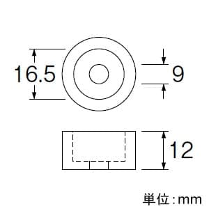 SANEI ロータンク連結パッキン トイレ用 TOTO社製ロータンクボールタップと手洗ノズルの接続用 ロータンク連結パッキン トイレ用 TOTO社製ロータンクボールタップと手洗ノズルの接続用 PP43-47 画像3